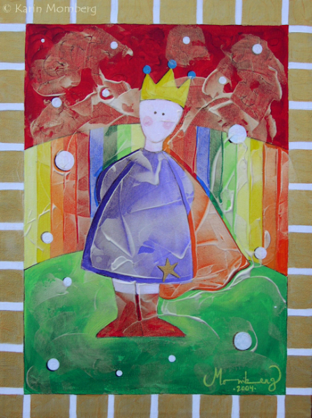 A_king_in_the_backyard_children_art